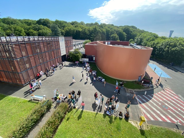 Ecoles du CHRU vu du ciel