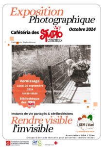 Vernissage exposition photographique "rendre visible l'invisible