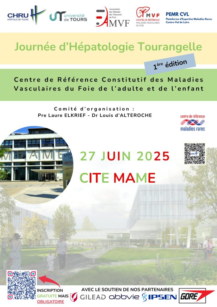 Journée d'Hépatologie Tourangelle" le 27 juin 2025 à Mame