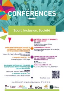Conférences « Sport, Inclusion, Société » – automne 2025
