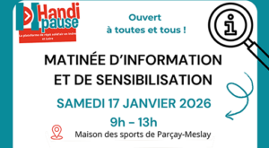 HANDIPAUSE : matinée de sensibilisation et d’information autour du handicap