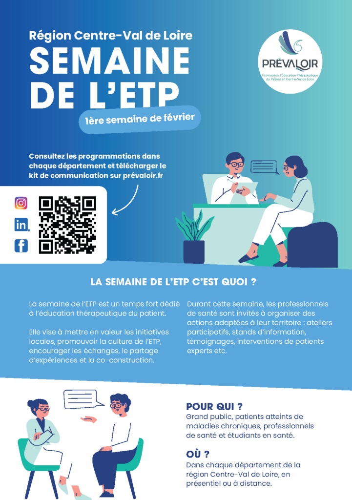 Semaine de l'Education Thérapeutique du Patient 2026 - 1ère semaine de Février