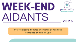 Parentailles vous propose un séjour du 12 au 14 juin dédié aux aidants d’adultes en situation de handicap ou atteints de maladie
