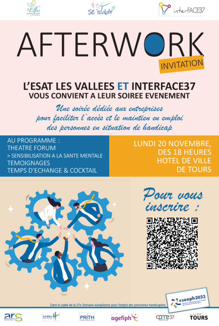 Rendez-vous le lundi 20 Novembre à 18h, Salle des fêtes de l’Hôtel de ville de Tours