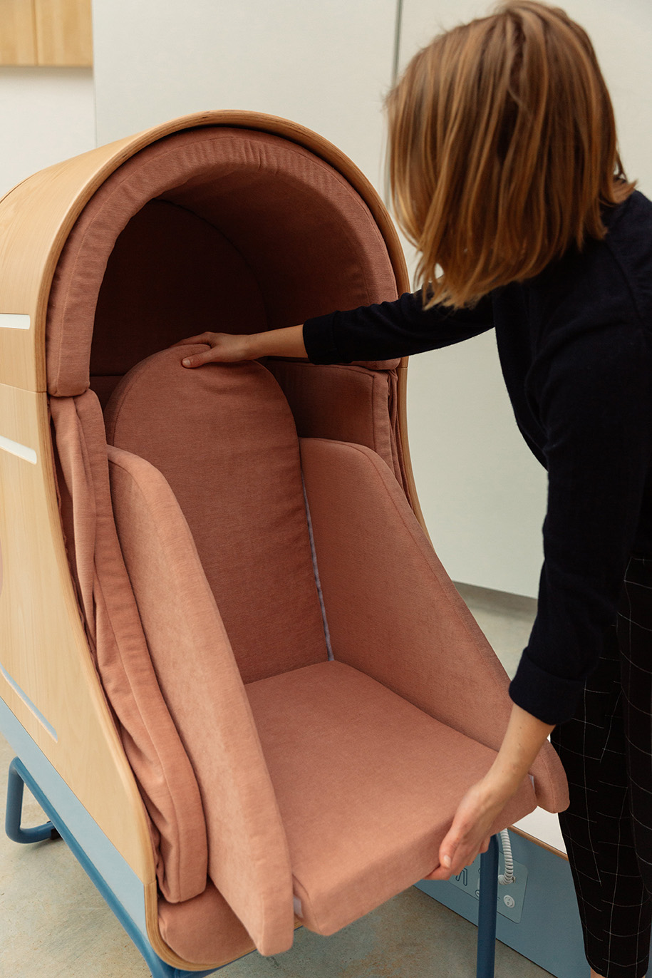 Au Centre Ressource Autisme du CHRU, les enfants bénéficient d’un fauteuil à étreindre