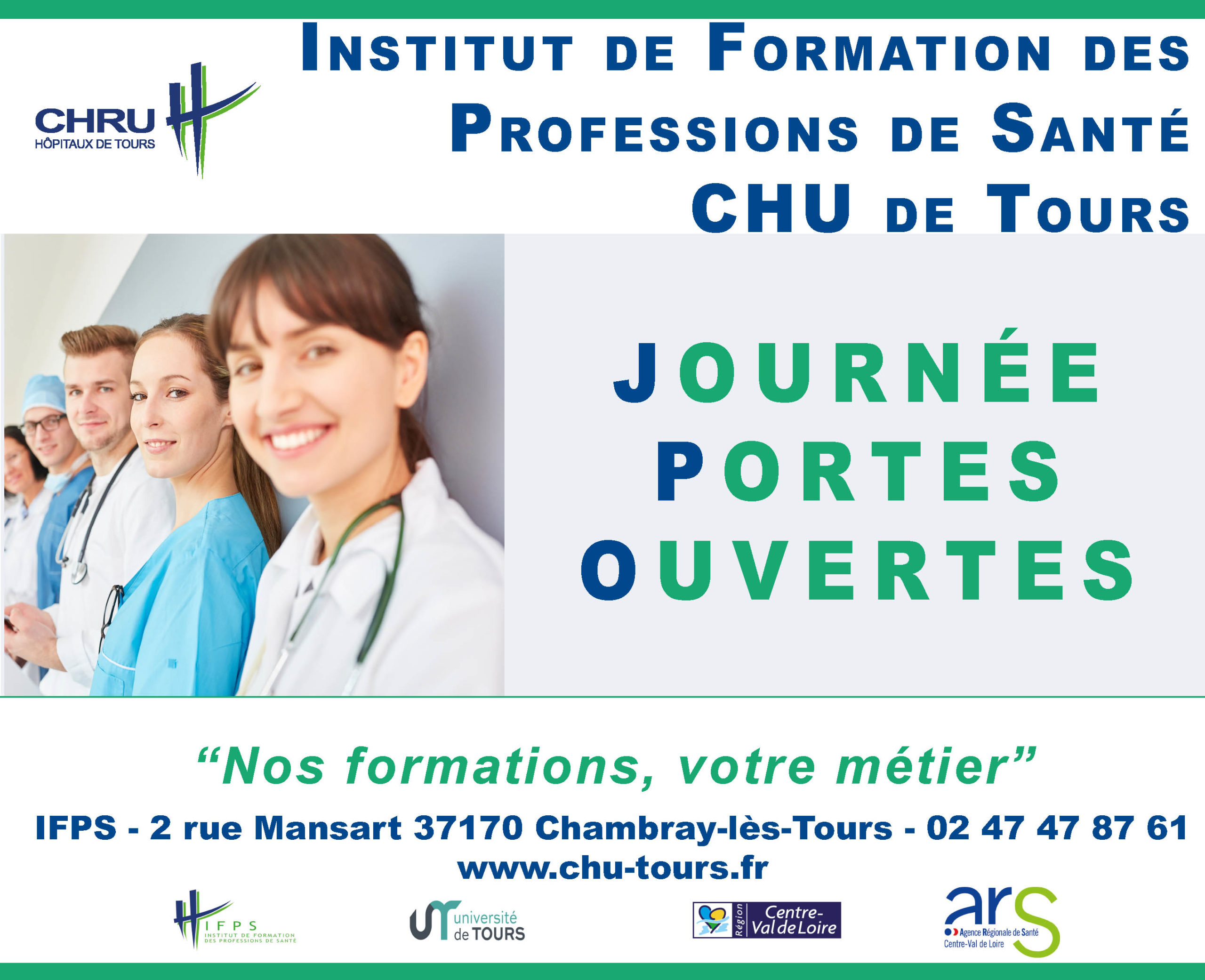 L Institut De Formation Des Professions De Sante Ifps Ouvre Ses Portes Au Public Chru De Tours