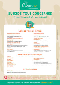 Suicide - les lieux de prise en charge