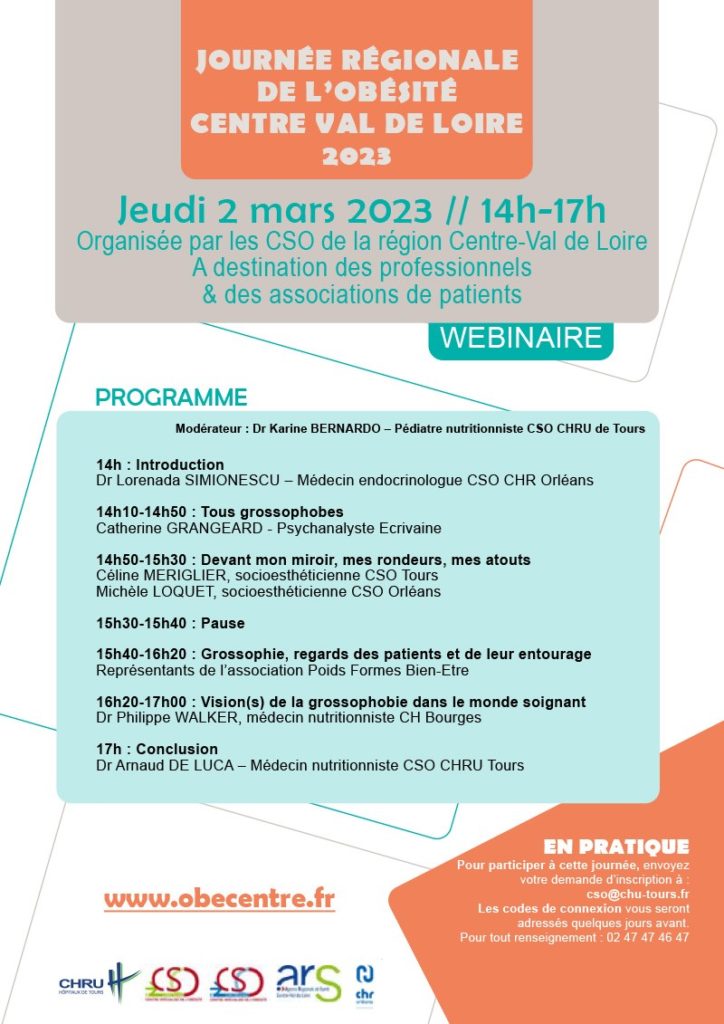 Programme journée régionale de l'obésité