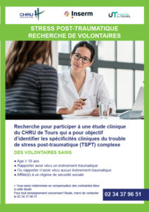 [Recherche de volontaires] Dans le cadre d’une étude clinique sur les troubles du stress post-traumatique