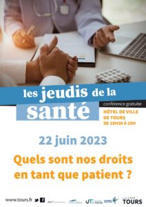 Jeudi 22 juin, dernier rendez-vous de la saison consacré aux droits des patients.