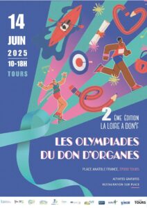 Le 14 juin : rendez-vous aux Olympiades du don d'organes
