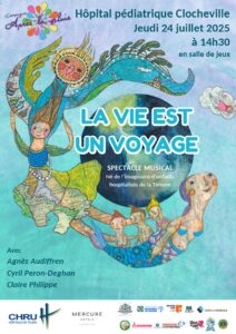 spectacle musical de la compagnie Après la pluie intitulé La vie est un voyage