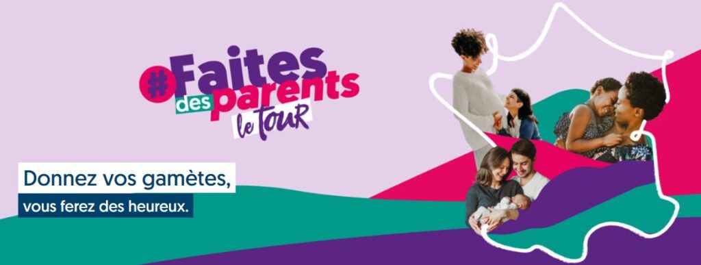 Donnez vos gamètes, vous ferez des heureux.