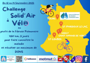 12 septembre : départ du CHRU de Tours du challenge Solid'Air