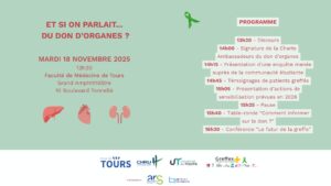 Le 18 novembre, et si on parlait... du don d’organes