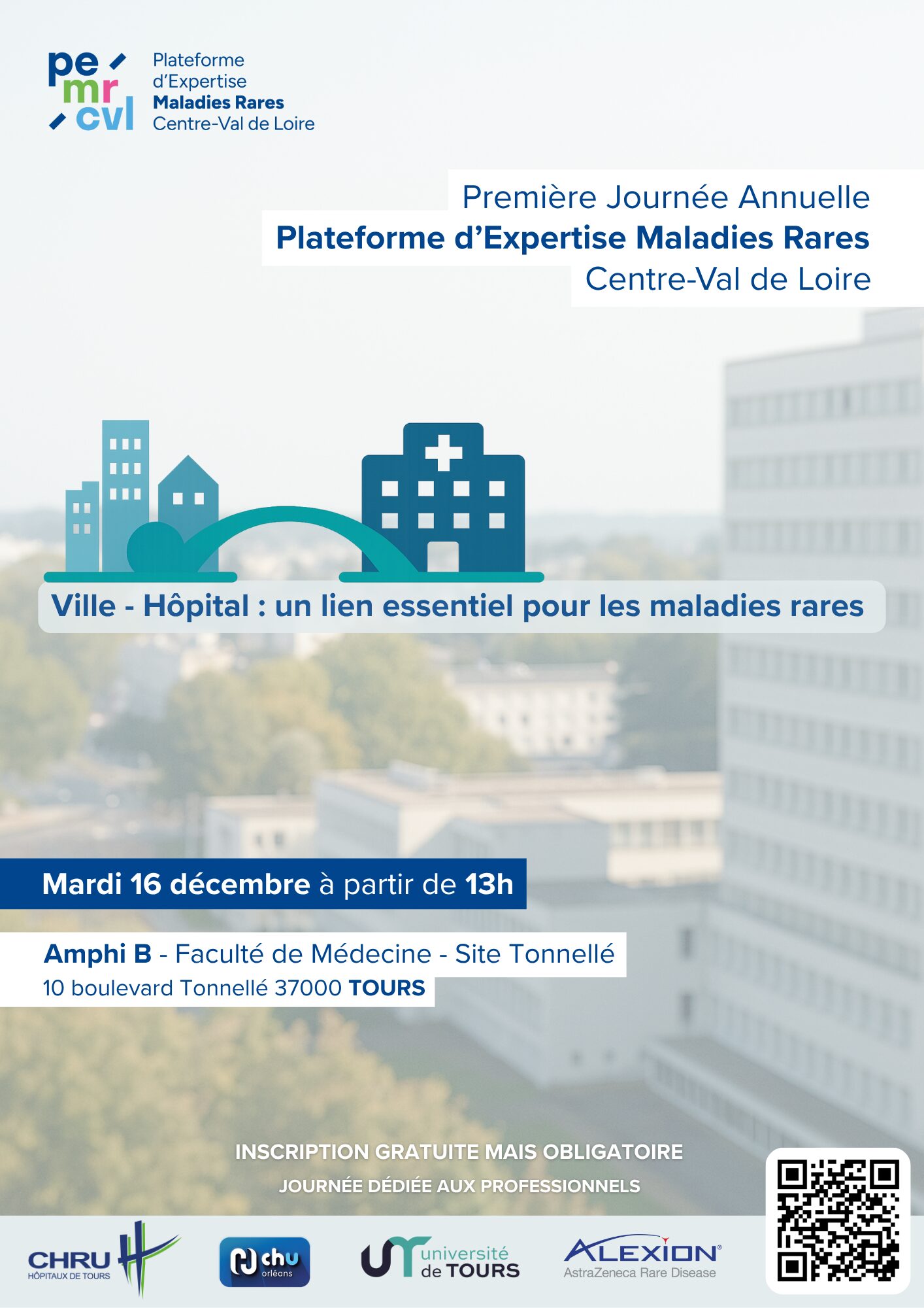 16/12 > Venez à la Journée annuelle de la Plateforme d’Expertise Maladies Rares !