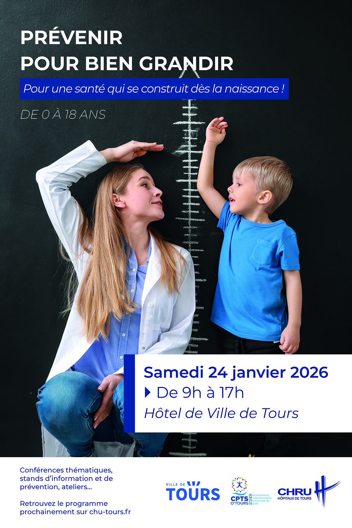 PRÉVENIR POUR BIEN GRANDIR POUR UNE SANTÉ QUI SE CONSTRUIT DÈS LA NAISSANCE !