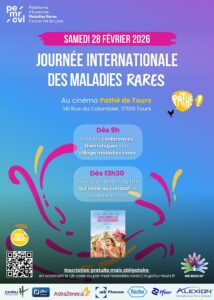 Journée Internationale des Maladies Rares 2026 le 28 février à Tours !