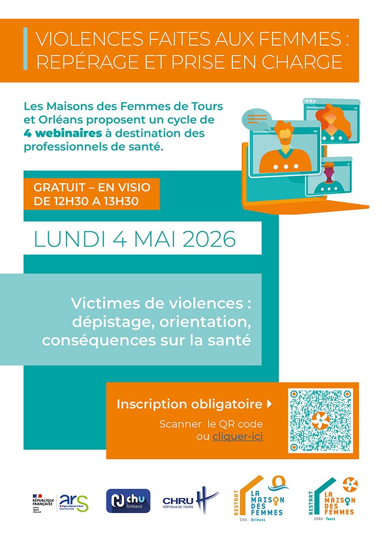 VIOLENCES FAITES AUX FEMMES : UN CYCLE DE WEBINAIRES POUR MIEUX REPERER ET PRENDRE EN CHARGE