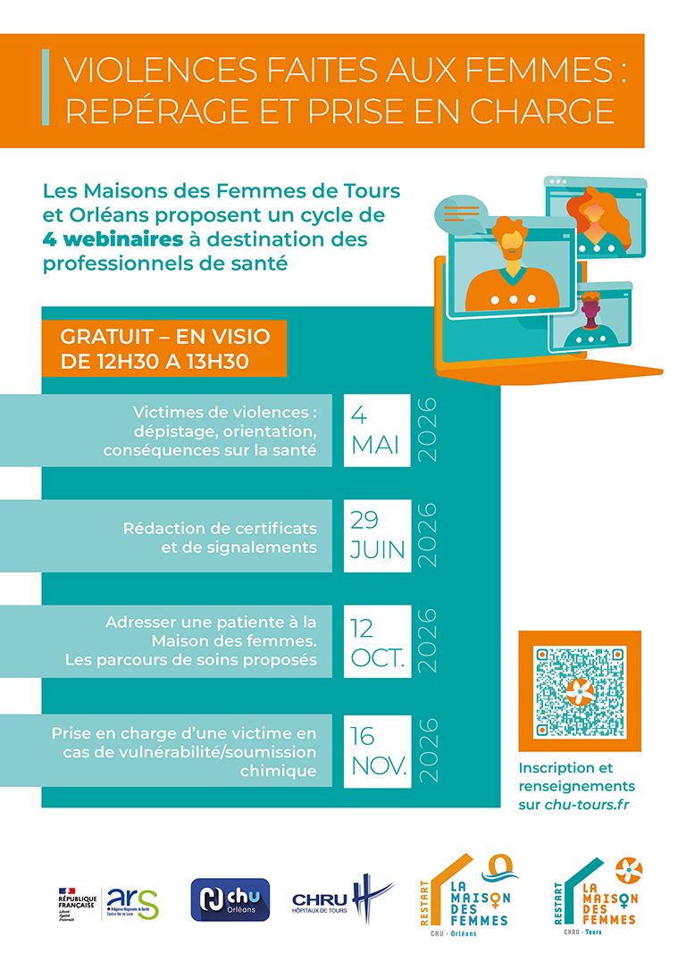 VIOLENCES FAITES AUX FEMMES : UN CYCLE DE WEBINAIRES POUR MIEUX REPERER ET PRENDRE EN CHARGE