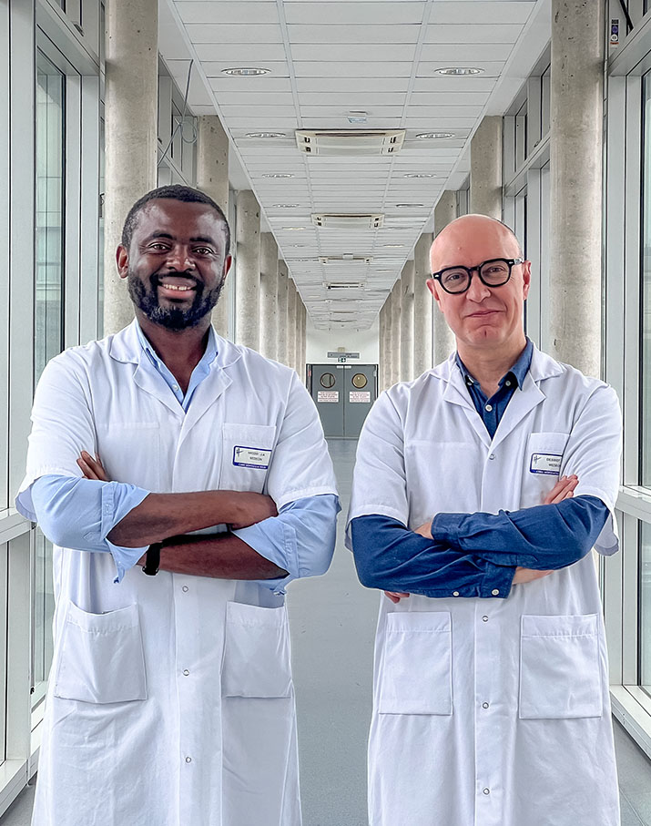 Dr Jacques-Alexis Nkodo - Pr Thomas Desmidt