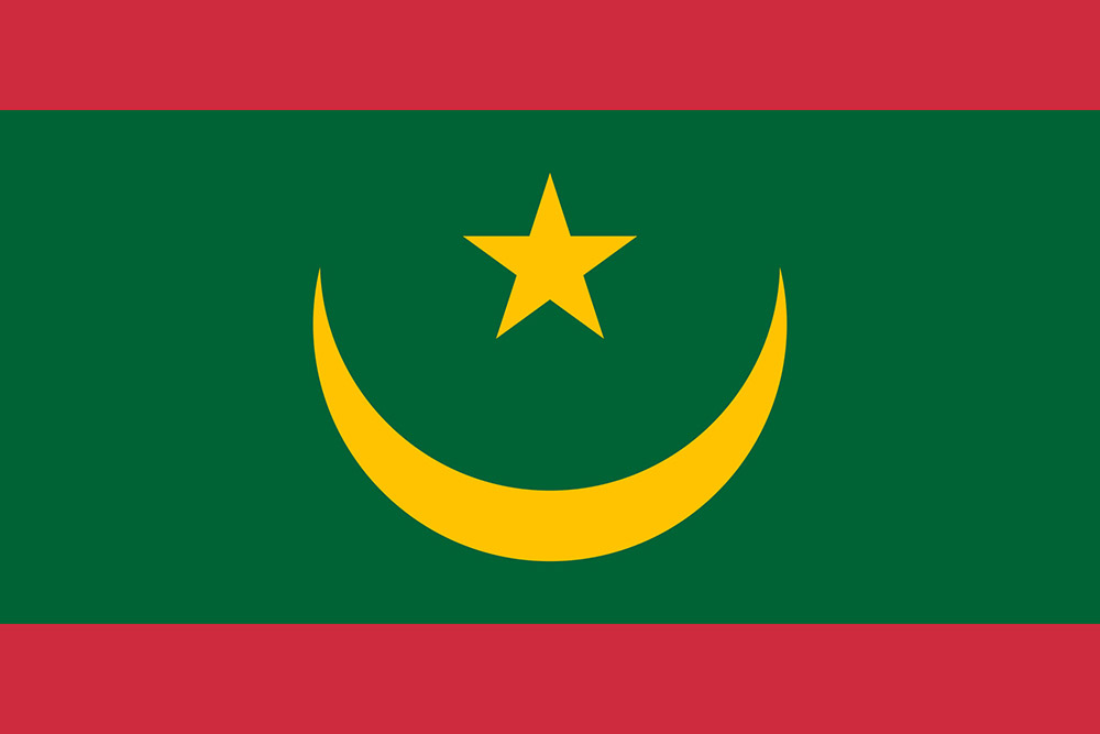 drapeau mauritanien