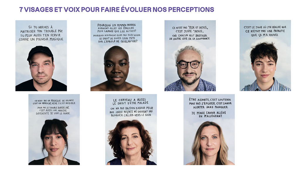 7 visages et vois pour faire évoluer nos perceptions