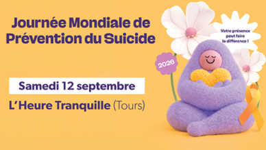 Journée Mondiale de Prévention du Suicide en Centre-Val de Loire