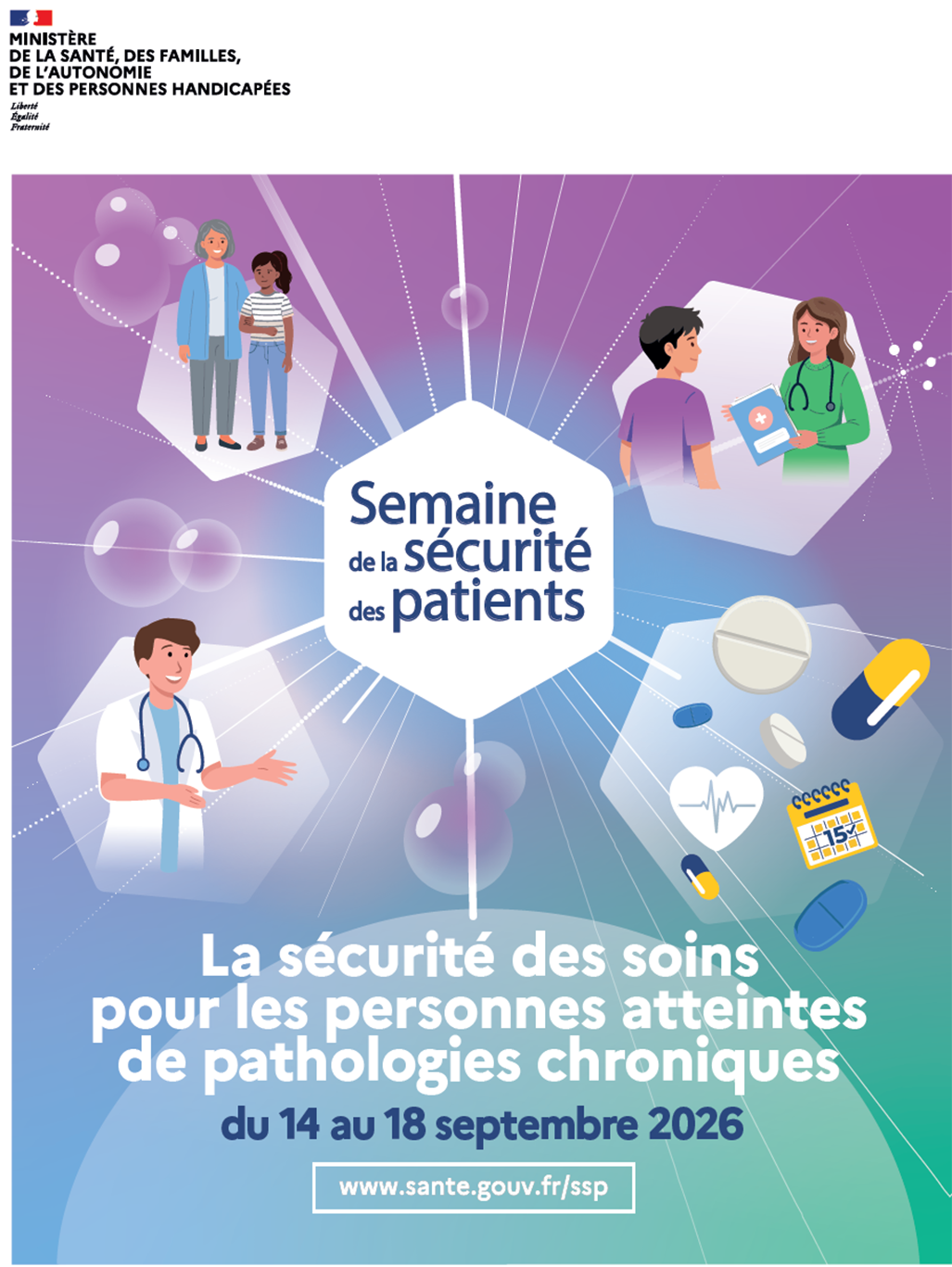 Semaine de la sécurité des patients 2026 : professionnels, patients tous concernés !
